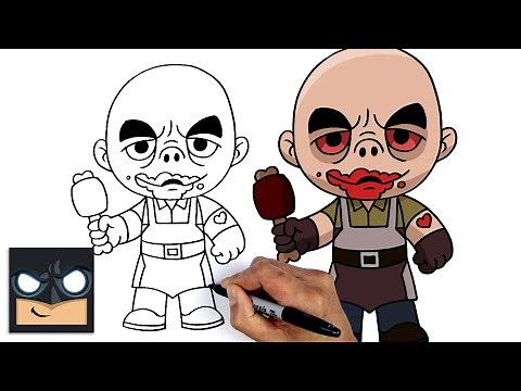How To Draw MR.MEAT | Cartooning Club Tutorial