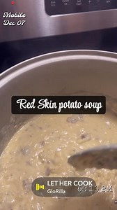 Homemade red skin potato soup for my family | Toky Johnson Hawthorne