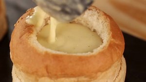 Today's recipe is a scrumptious, thick, delicious cheese corn chowder. | Sanjeev Kapoor