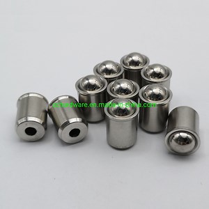 [Hot Item] Stainless Steel Press Fit Flange Ball Spring Plunger Ball Spring Plunger