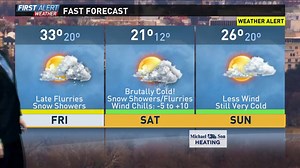 Howard Bernstein: Evening snow showers may cause slick spots. Winter Weather Advisory and Yellow Weather alert issued. ❄️ FULL STORY: http://on.wusa9.com/1oJUsGm | WUSA 9