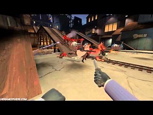 Rocket Jumping as Spy (TF2) [HAX!!]