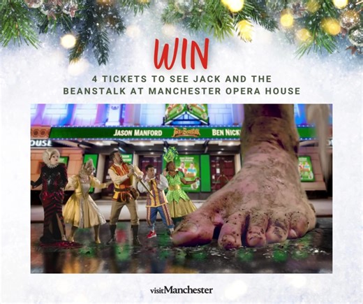 ✨✨ ✨ COMPETITION ✨✨ ✨ Fee-fi-fo-fum, a giant of a panto full of fun! Do you fancy watching Manchester's biggest panto next week? OH YES YOU DO! We’ve teamed up with the Manchester Opera House Manchester to give 2 of our followers the chance to win 4 tickets to see Jack and the Beanstalk on Thursday 7th December at 7pm. Manchester’s own comedy superstar Jason Manford is back by popular demand to lead the cast of Jack and the Beanstalk in the title role. He is joined by returning Manchester panto 