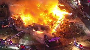 Huge fire destroys New Jersey church, draws 150 firefighters