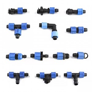 [Hot Item] Manufacturer 16mm Plastic Drip Irrigation System Equipment PVC Pipe Irrigation Drip Tape Bypass Connectors Fittings