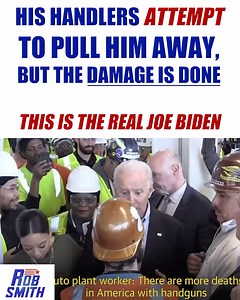 10K views · 320 reactions | Crooked Joe Biden goes angry grandpa mode | Rob Smith | Facebook