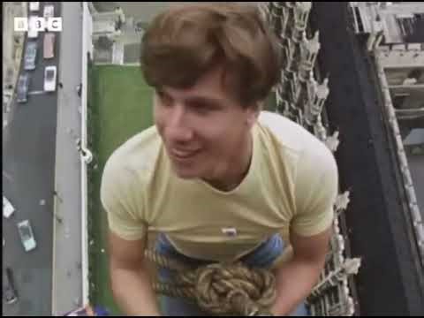 PETER DUNCAN: NO FEAR! Climbing Big Ben WITHOUT a harness! Blue Peter 1980 #bluepeter