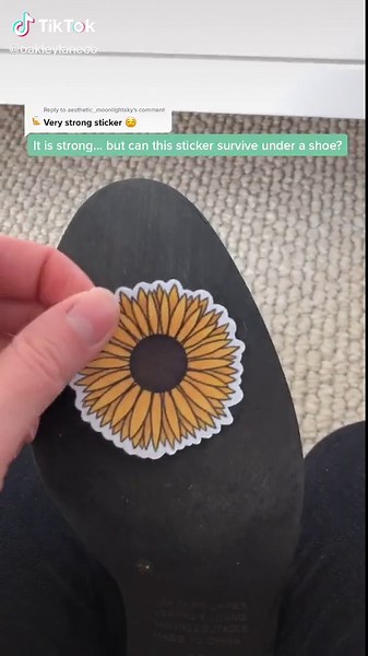 Reply to @aesthetic_moonlightsky Will this OakleyLaneCo sticker be strong enough? #stickers #testing #everythingproof #stickershop #smallbusiness