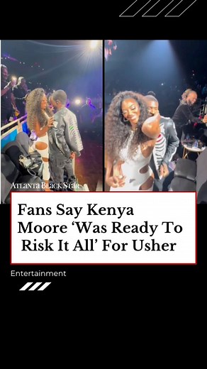 21K views · 227 reactions | Everybody knows Usher loves himself a mature woman! Kenya Moore had a memorable moment at Usher's Las Vegas show when he singled her out to sing to her. Click here to watch the FULL VIDEO  https://atlantablackstar.com/2023/11/07/kenya-moore-was-ready-to-risk-it-all-after-getting-lost-in-ushers-serenading-trap-in-video/ | Atlanta Black Star | Facebook