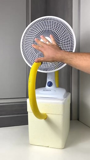 How to make a homemade portable air conditioner! | latinkitchen0
