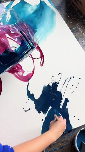 Bold First Layer Techniques for Abstract Art