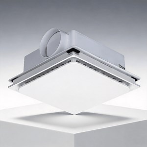 [Hot Item] Wall Mounted Kitchen ABS Plastic Exhaust Fan Home Use Window Bathroom Toilet Fan with Ultrathin Panel