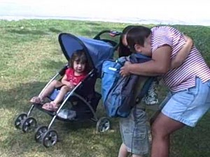 Jack's first day coming home from school on the bus