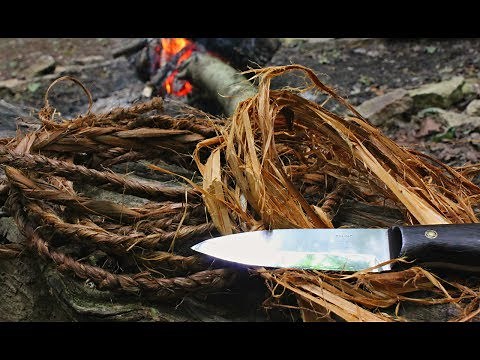 [Step By Step] How To Make Natural Cordage From Cedar Bark