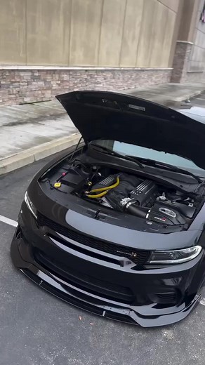 Upgrade your Dodge Charger SRT with our Wide Body Front Splitter...