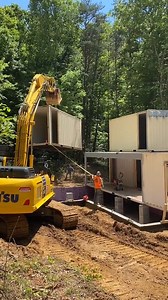 2.8K views · 30 reactions | 7 container house in Hocking Hill, Ohio #threesquaredinc | Container Home | Facebook