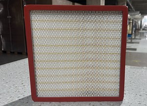 [Hot Item] Custom Made Air Filter High Temperature 99.995% H14 H13 HEPA Filter Lab Industrial HEPA Filter