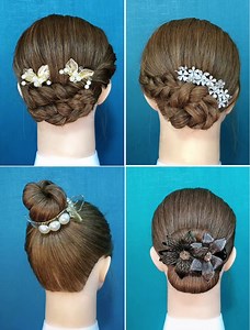 103K views · 720 reactions | Beautiful And Easy Hairstyle For Ladies | Simple Hairstyles | Facebook