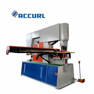 [Hot Item] Accurl Hydraulic Pressure Punch Iron Worker Machine with ISO 9001