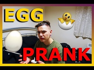 BOYFRIEND EGGED PRANK!