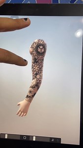 10K views · 149 reactions | geometric tattoo design wrap | Dan Lapida | Facebook