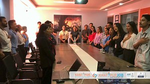 On the occasion of Sambidhan Diwas, our team gathered together to sing the National Anthem as a display of patriotism and respect for our beloved motherland. Thank you to everyone for showing your love for our country. Once again, Happy Sambidhan Diwas to all, and may our country flourish towards a brighter and greater future. #sambidhandiwa #patriotism #proudnepal #HappyConstitutionDay | kantipurjob.com