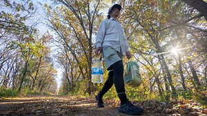 Watch Japanese hiker on the Ice Age Trail, welcomed by Wisconsinites