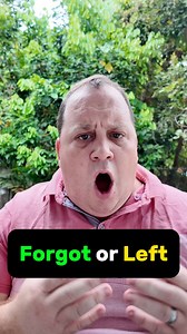 80K views · 3.5K reactions | Forgot / Left #learnenglish | English Lingo | Facebook