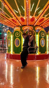 Fat Testing the Circus Swings at the Adventuredome Theme Park at Circus Circus in Las Vegas | Fat Tested Travel - Plus Size Disney