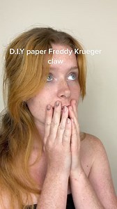 D.I.Y Freddy Krueger Claw - just in case you ever need one ##DIY#howto #fypシ #art #makeup | Hollymurraymakeup