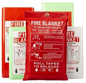[Hot Item] Silicone Coated Fire Blankets Made of Fiberglass