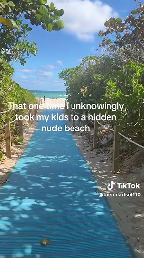 Discovering a Hidden Nude Beach in Florida