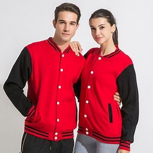 [Hot Item] High Quality Unisex Plain Slim Fit Green Fleece Men Baseball Jacket Varsity Jackets Custom Logo Varsity Jacket