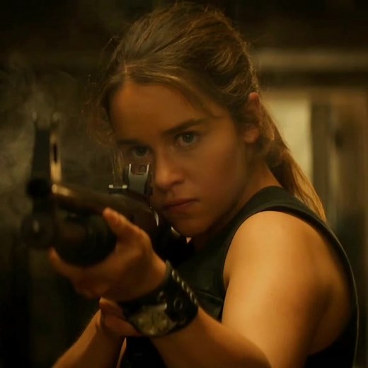 Emilia Clarke as Sarah Connor in Terminator Genisys