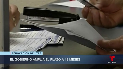 📌 Amplían plazo para renovar TPS y estas son las nuevas fechas. | Noticias Telemundo