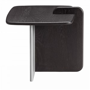 Cards Wood & Metal Nightstand by Lorenza Bozzoli