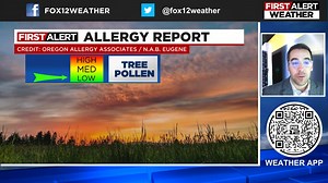 Grass pollen has been the dominant allergen lately in the Willamette Valley. Some good news: pollen counts seem to be dropping. As of this morning, grass pollen is in the moderate category, and tree / weed pollen is low. | FOX 12 Weather