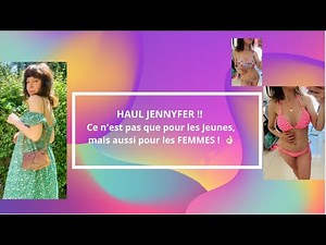 Haul JENNYFER- mes achats sur VEEPEE