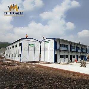 [Hot Item] Temporary Labor Accommodation Steel Frame Prefab Kit Homes