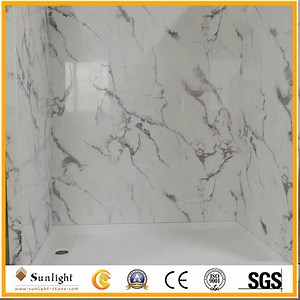 [Hot Item] Artificial Cultured Marble Shower Pan/Surround for Home Hotel Bathroom