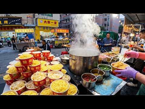 Live from Morning Market | First-Person Noodle Prep & Distribution | No Voiceover