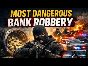 “The Most Dangerous Bank Robbery Ever Caught on Camera 😱 | Real Crime Documentary”