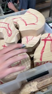 50K views · 3K reactions | Pillowed wood blocks to comprise a wall sculpture. . . . #wood #woodshop #sculpture #art #woodart #woodworking #woodsculptures #artist #woodart #artist #diy #diycrafts #nuge #nugeandwood | Nuge | Facebook