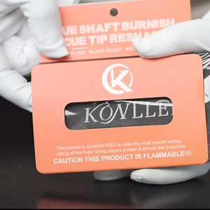 KONLLEN Billiard Pool Cue Shaft Burnish Cue Tip Reshape 2 in 1 Multiple Function Shaft Polisher Tip Tool Accessories