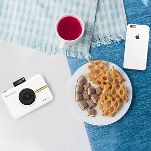 Never shoot on an empty stomach 📸🍽#PolaroidSnapTouch: http://bit.ly/polarsnaptouch | Zink Instant Prints
