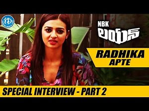Radhika Apte Exclusive Special Interview - Part # 2 | NBK's Lion Movie | Balakrishna | Trisha