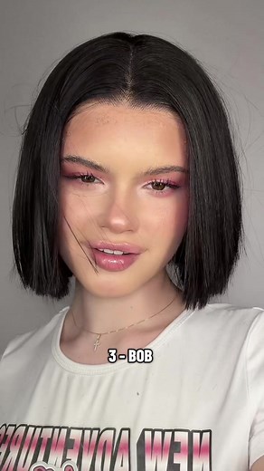 My new hair style 🤭 #fyp #cleangirl #bob | clean girl bob hair