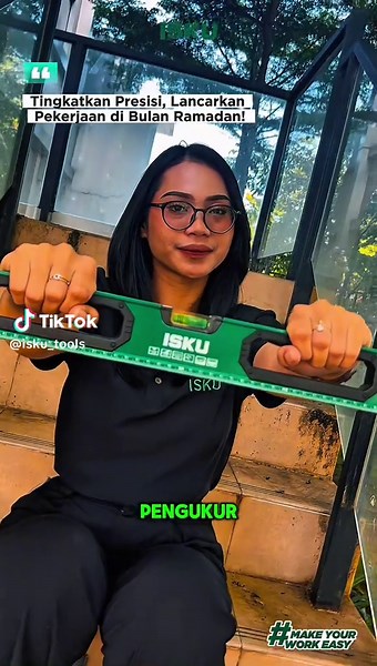 Alat Pengukur Kemiringan Waterpass Isku yang Praktis