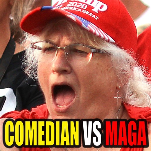 MAGA Heckler ATTACKS Comedian, Comedian Gets the Last Laugh - Rick Strom #comedians #standupcomedy #heckler #Karens | TYT Sports