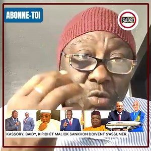 6.7K views · 81 reactions | Kassory, Baidy, Kiridi et Malick Sankhon doivent s'assumer. Ils ont tra.hi Conté. Les soussous sont à la base tous les pr0blèmes en Guinée | DS Vision TV | Facebook